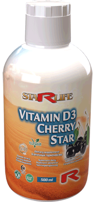 VITAMIN D3 CHERRY STAR