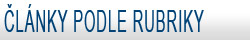 Symbinatur - �l�nky podle rubriky